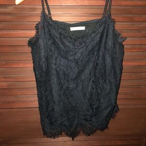 Black Lace Tank